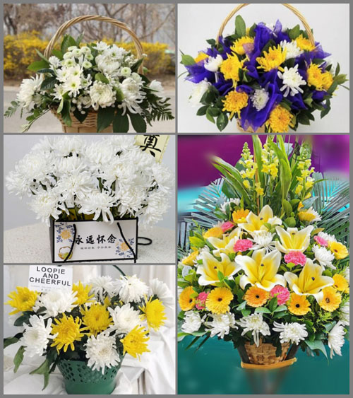 福建福州长乐市梅花镇梅南村白事提篮配送